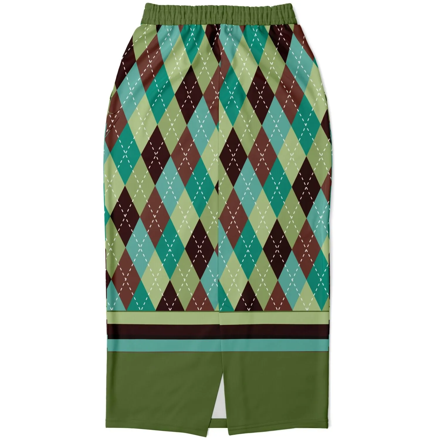 Hypnotic Zen Eco-Poly Long Pocket Skirt