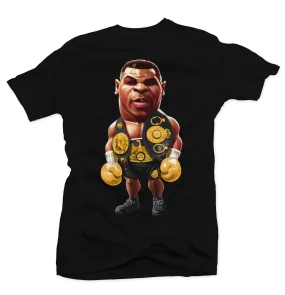 Iron Mike Black Charcoal 9s Tee