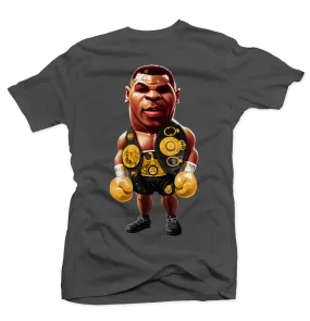 Iron Mike Charcoal 9s Grey Tee