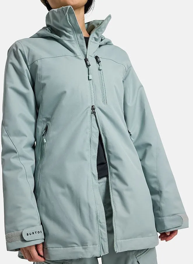 jacket Burton Lelah 2L - Petrol Green - women´s