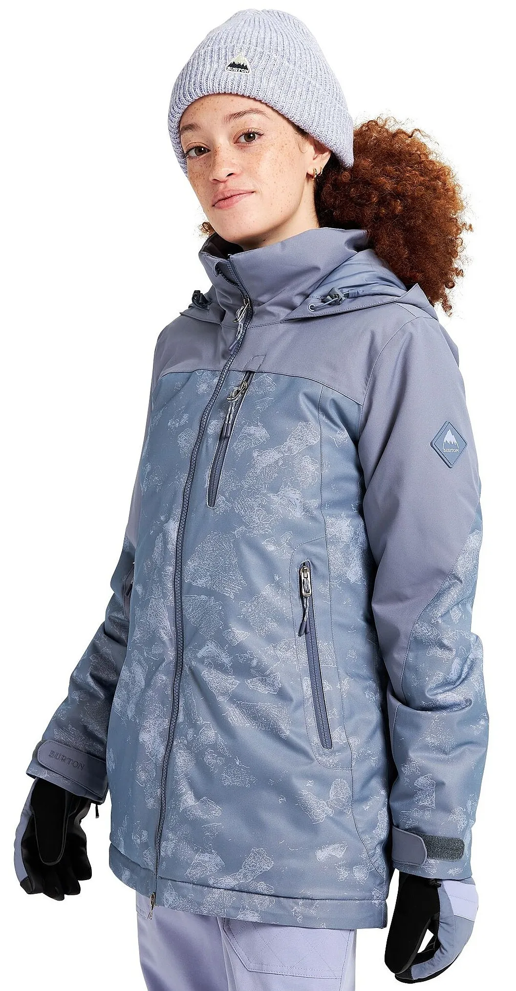 jacket Burton Lelah - Folkstone Gray/Crystalline - women´s