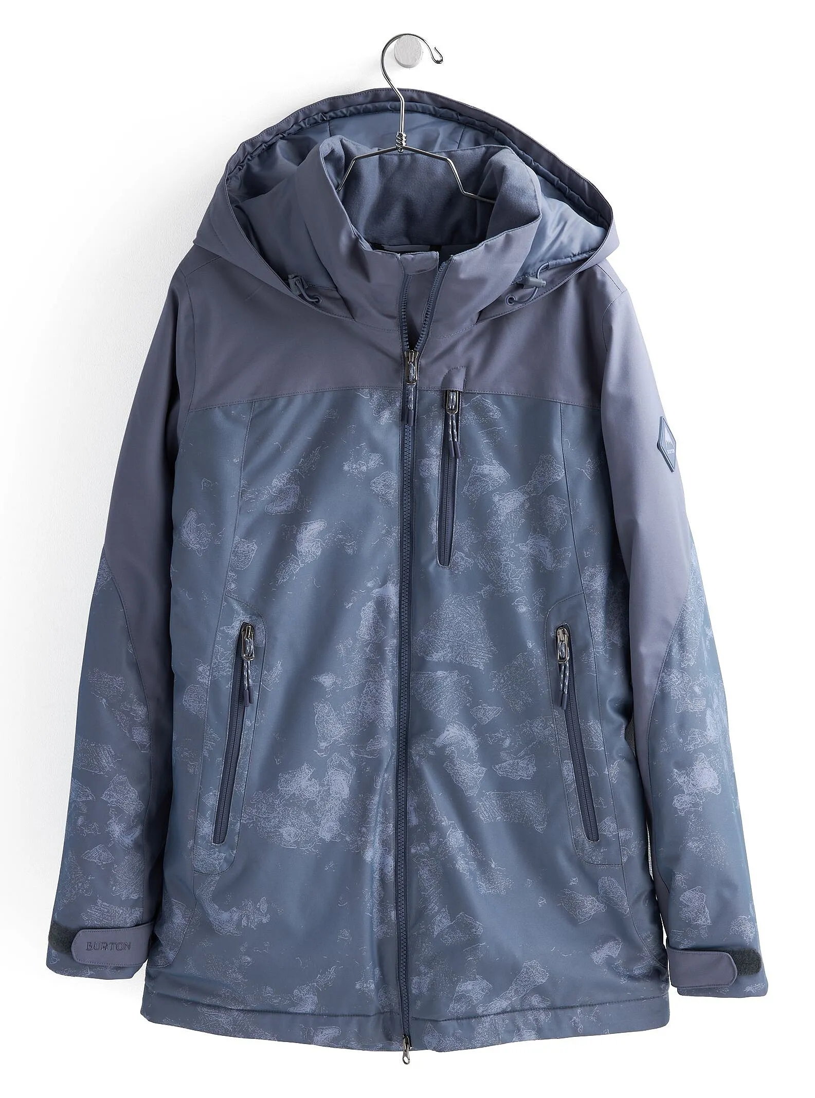 jacket Burton Lelah - Folkstone Gray/Crystalline - women´s