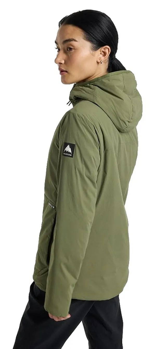 jacket Burton Multipath Hooded Insulated - Forest Moss - women´s