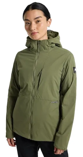 jacket Burton Multipath Hooded Insulated - Forest Moss - women´s