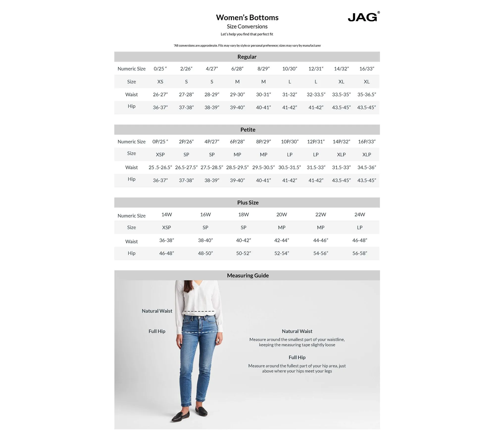 JAG Maya Mid Rise Capris - EAE268