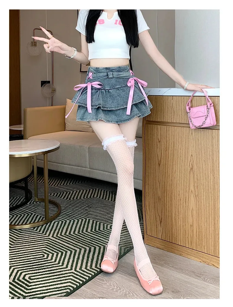 Kawaii Princess Mini Skirt with Build-in Shorts