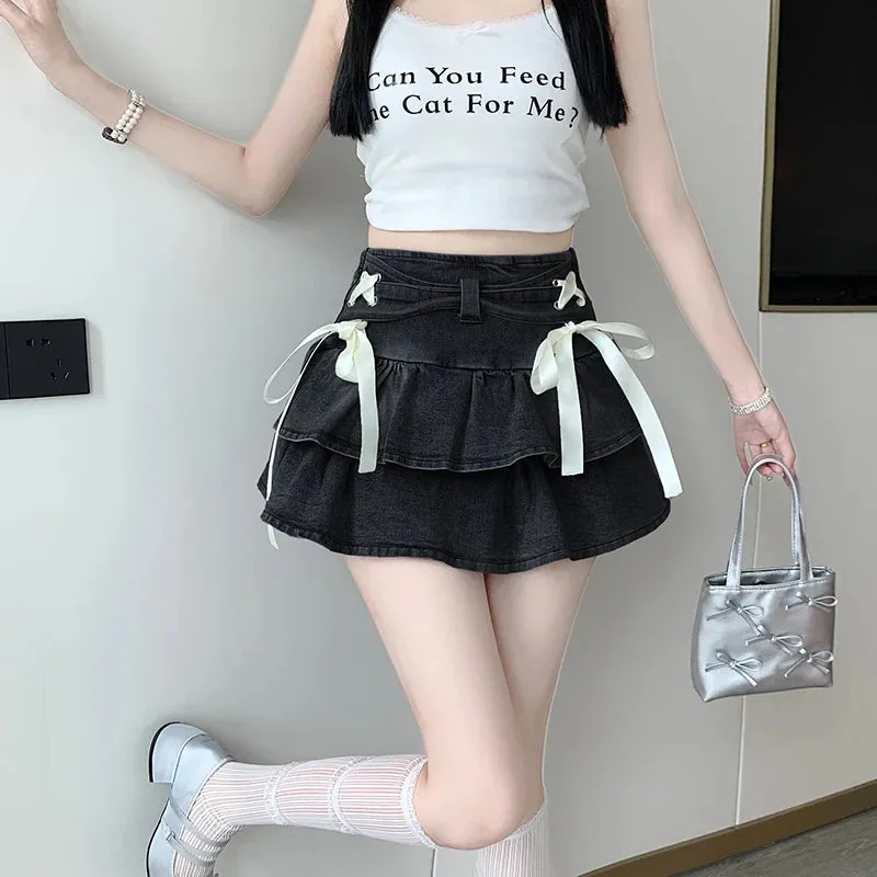 Kawaii Princess Mini Skirt with Build-in Shorts