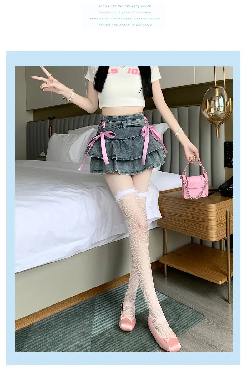 Kawaii Princess Mini Skirt with Build-in Shorts