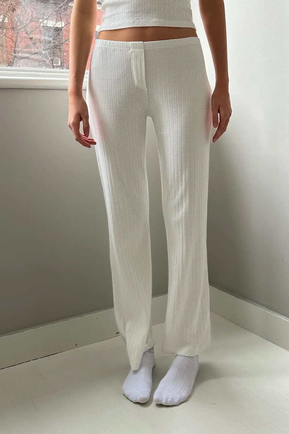 Keira Eyelet Sweatpants