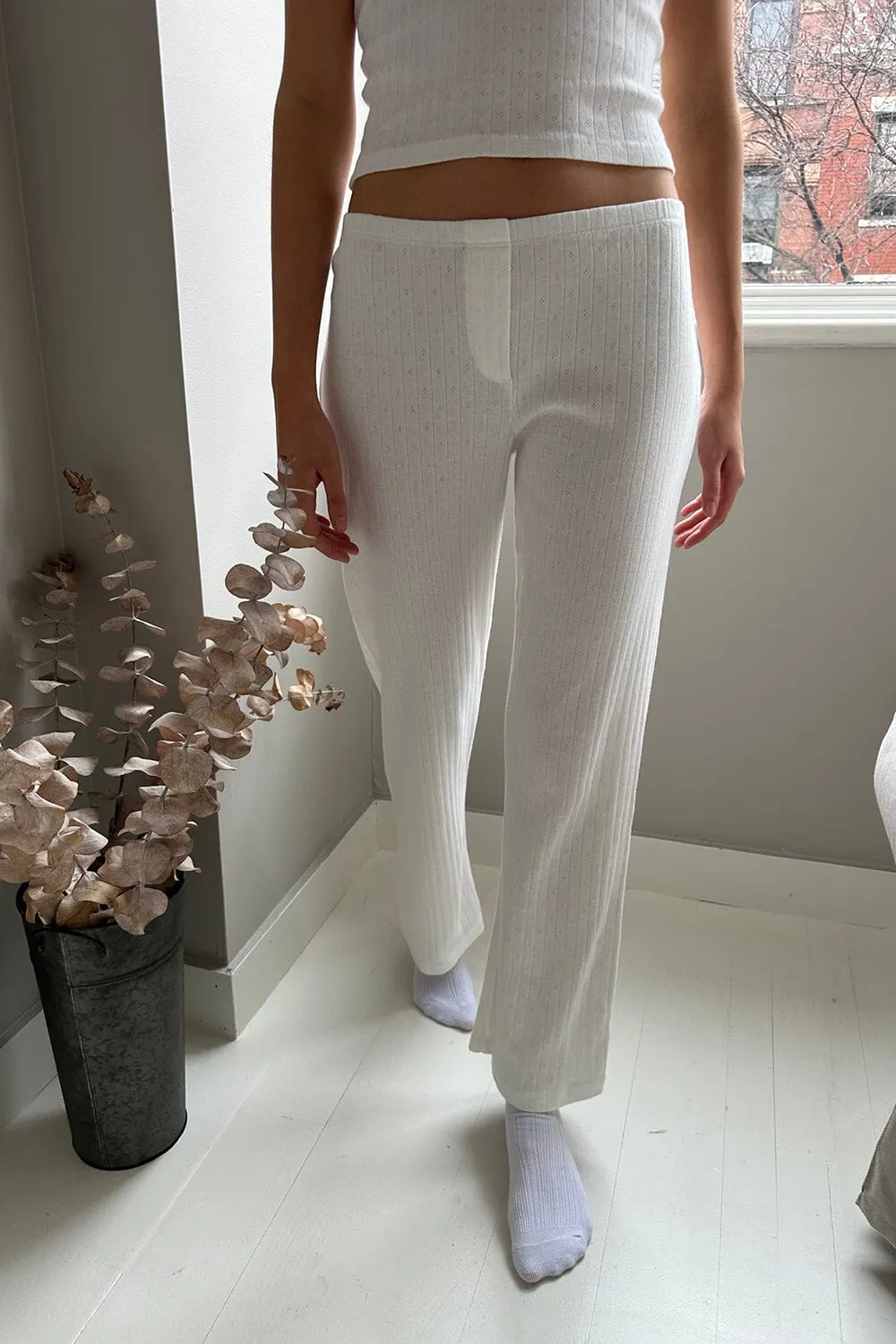 Keira Eyelet Sweatpants