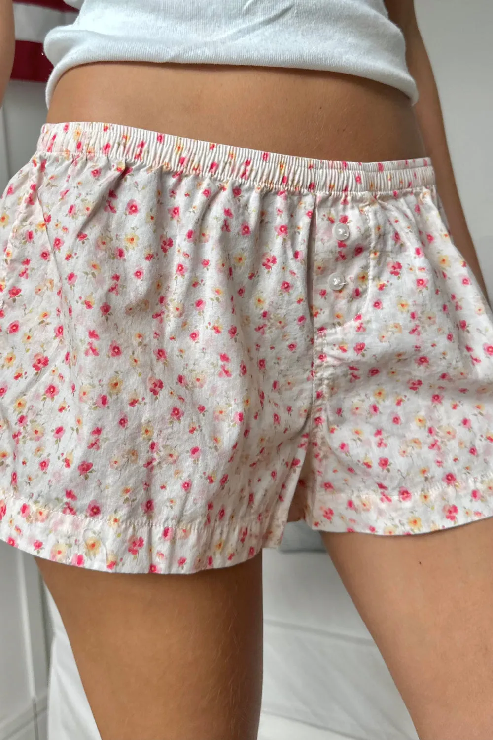 Keira Floral Pajama Shorts