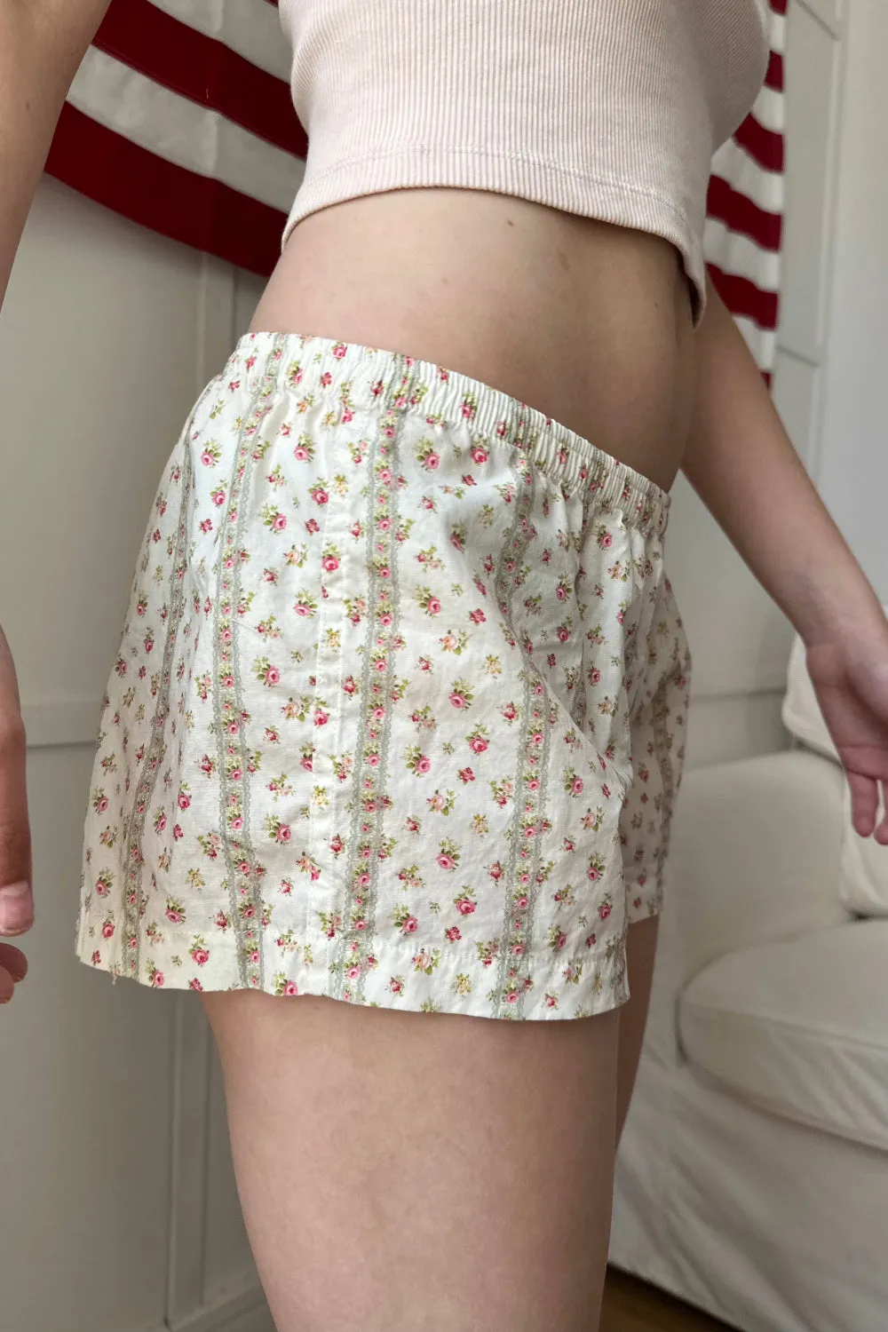 Keira Floral Pajama Shorts