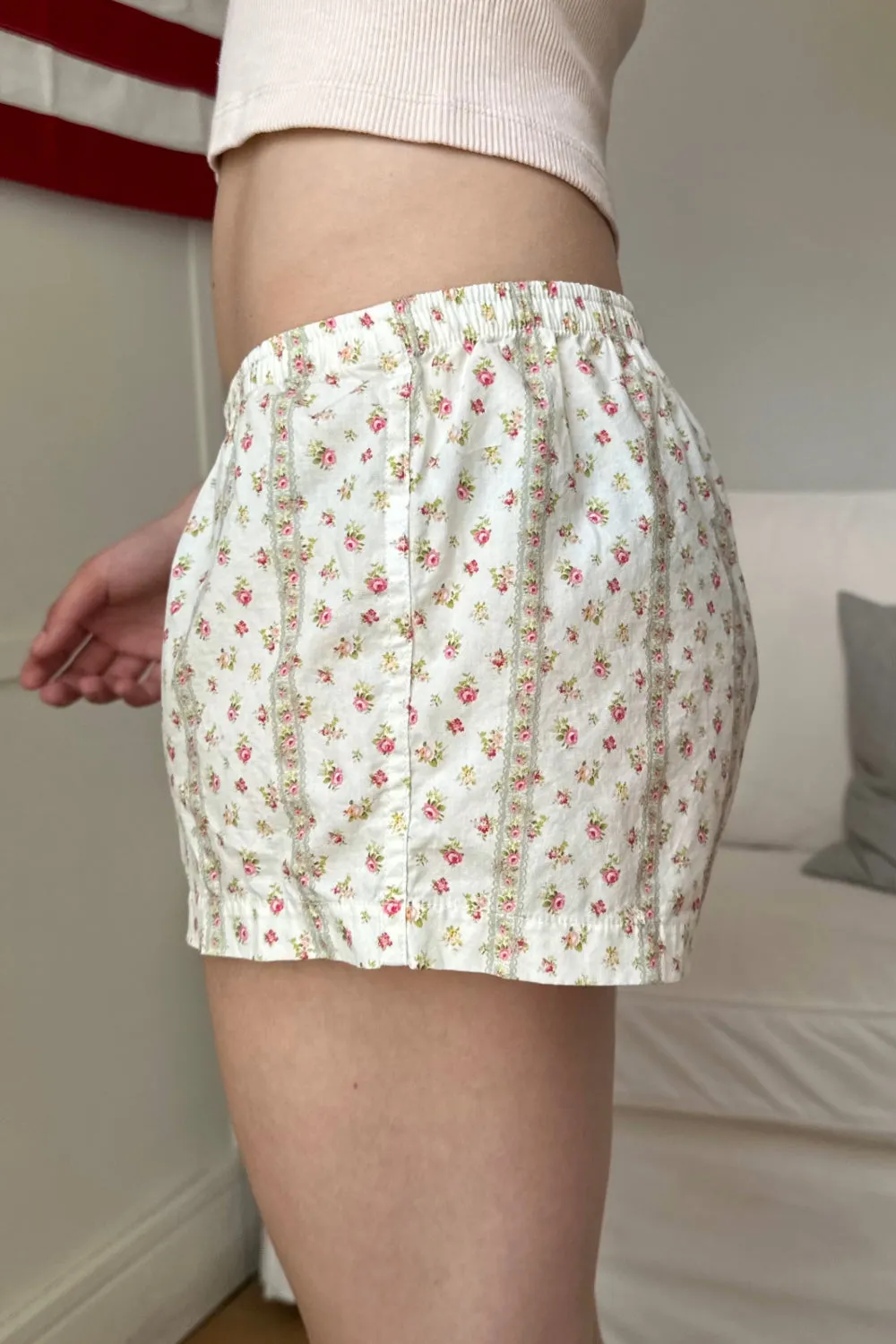 Keira Floral Pajama Shorts