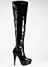 Knee High Patent Boots