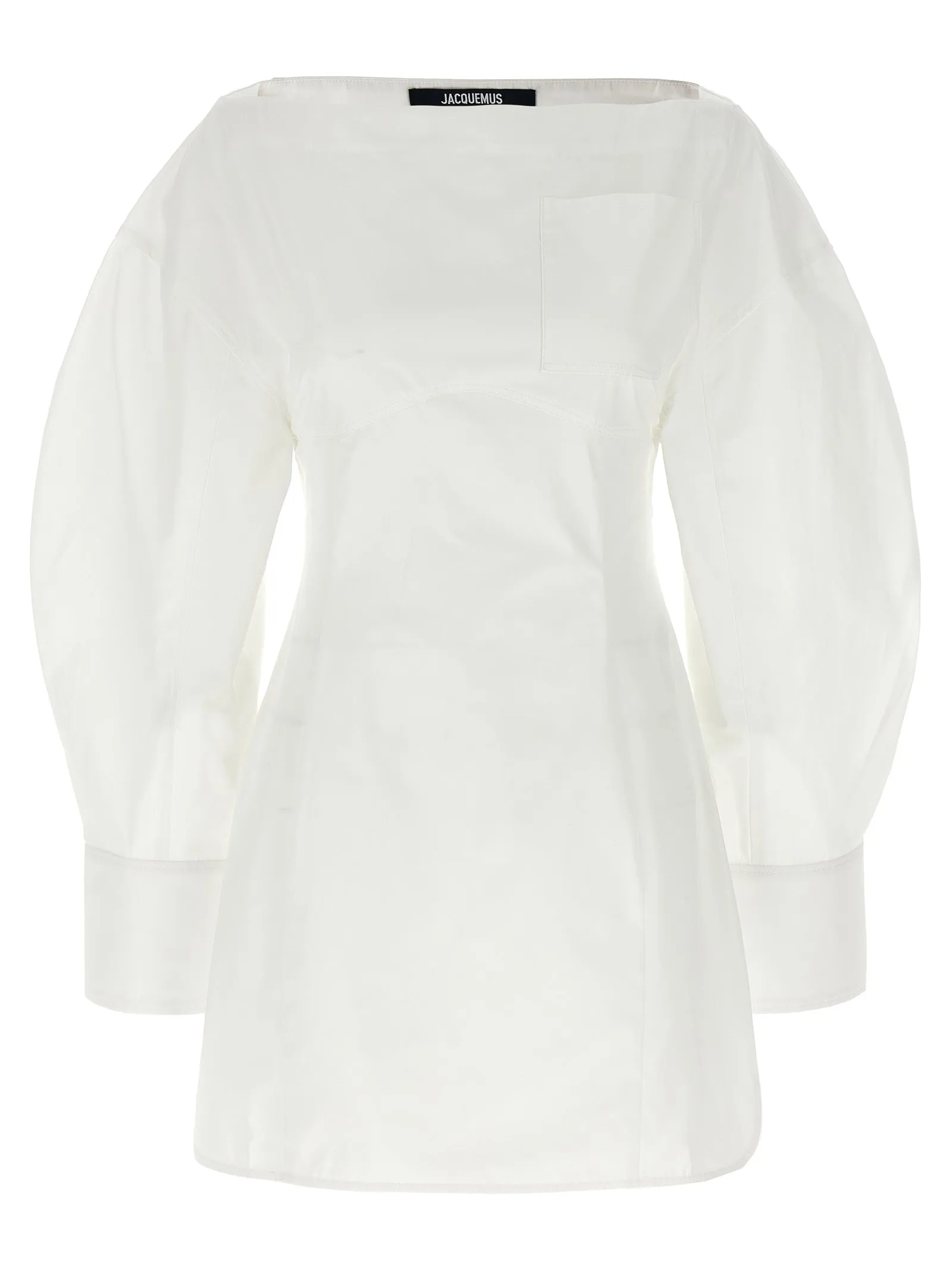 La Robe Chemise Casaco Dresses White