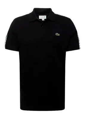 Lacoste Sport Tape Polo Black