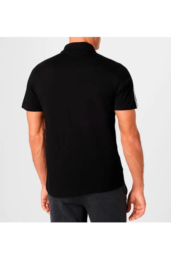 Lacoste Sport Tape Polo Black