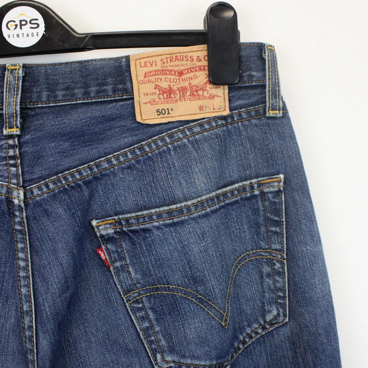 LEVIS 501 Jeans Blue | W34 L30