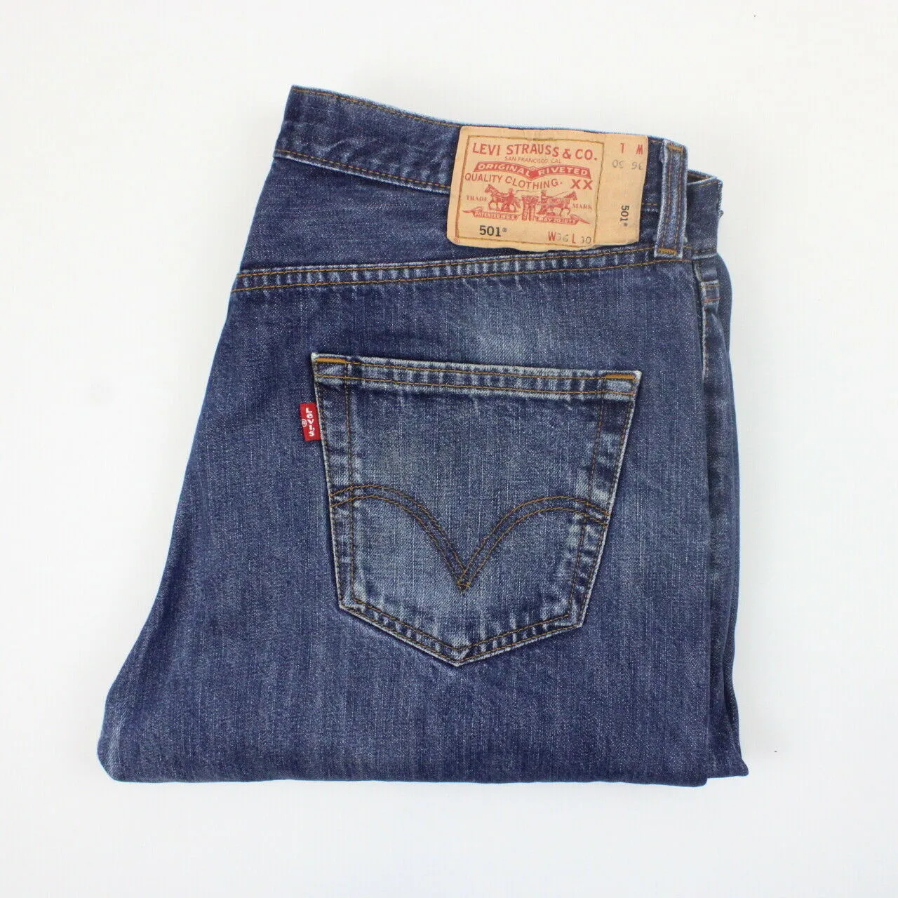 LEVIS 501 Jeans Dark Blue | W38 L30