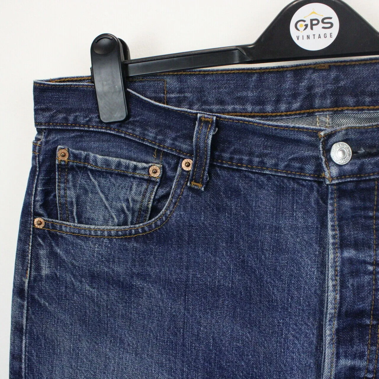 LEVIS 501 Jeans Dark Blue | W38 L30