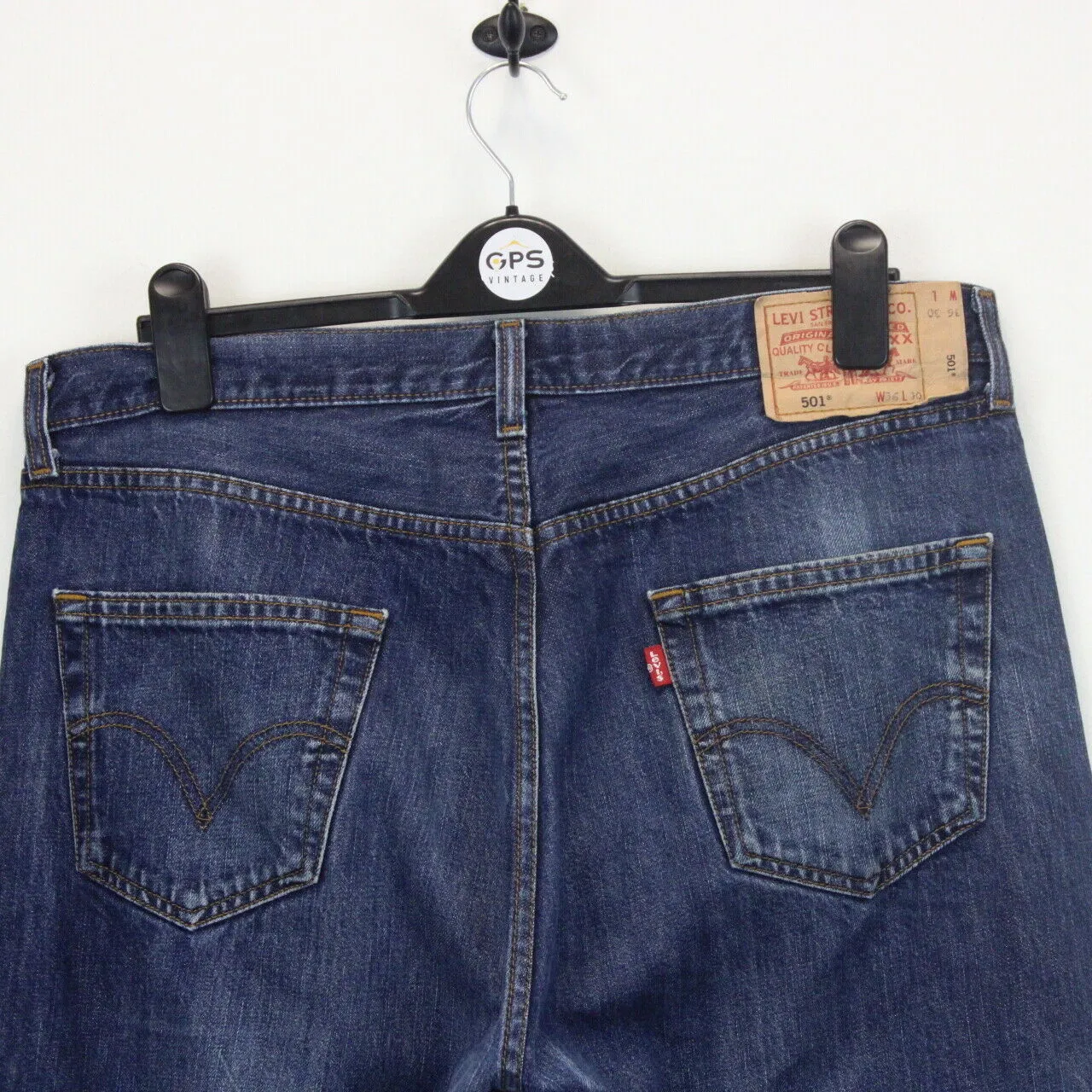 LEVIS 501 Jeans Dark Blue | W38 L30