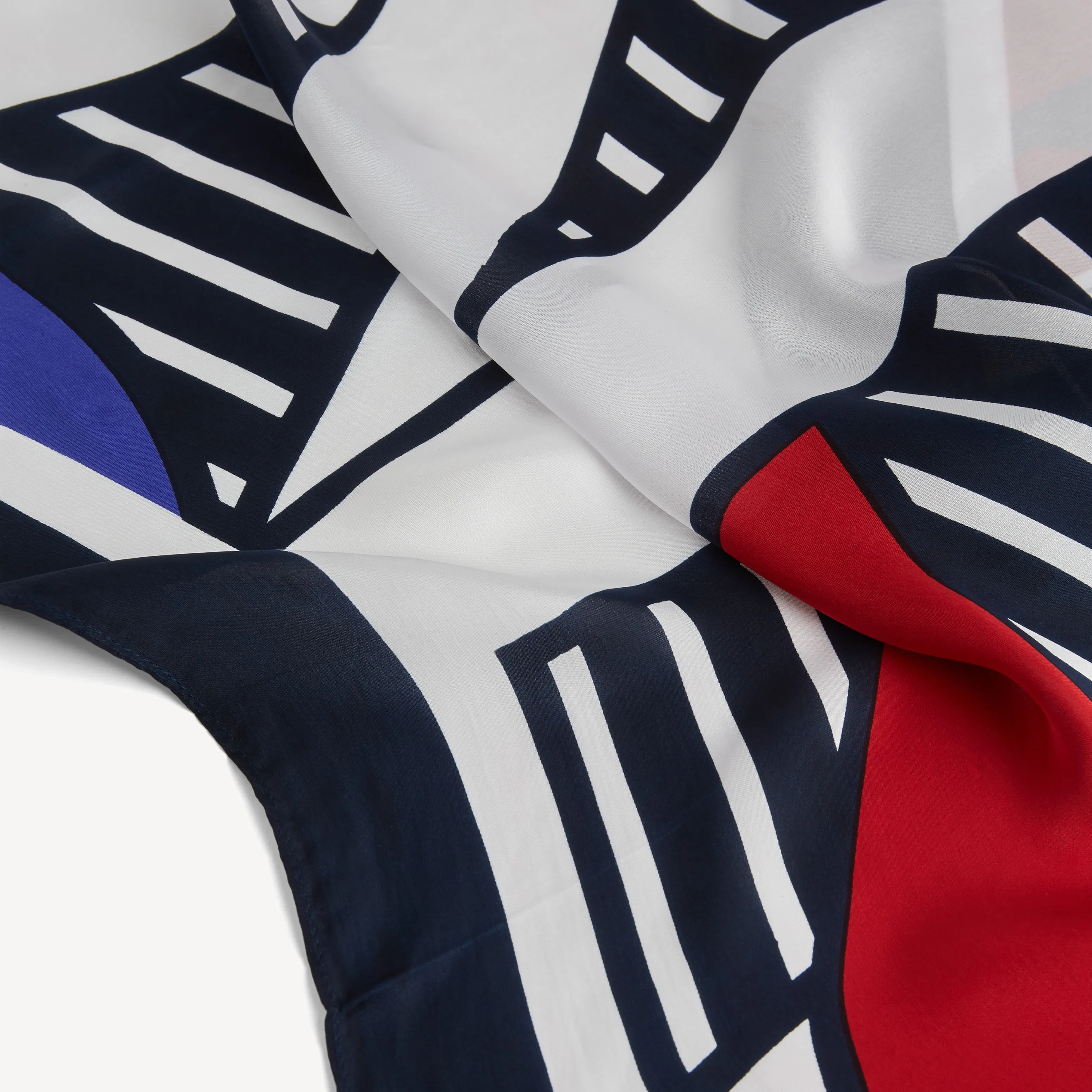 Logo Print Viscose Scarf | Scarves | Tommy Hilfiger