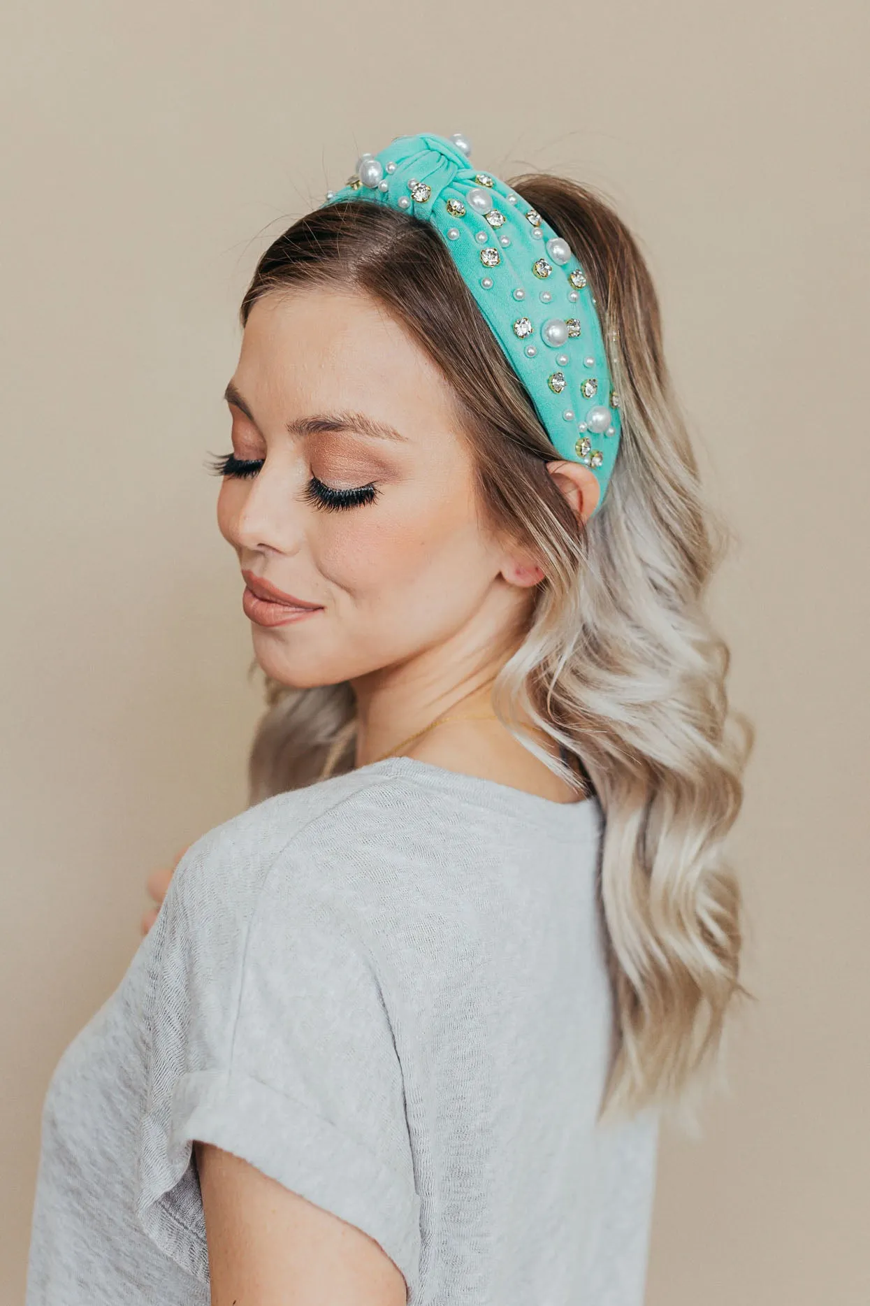 Luxury Topknot Headband - 3 Colors