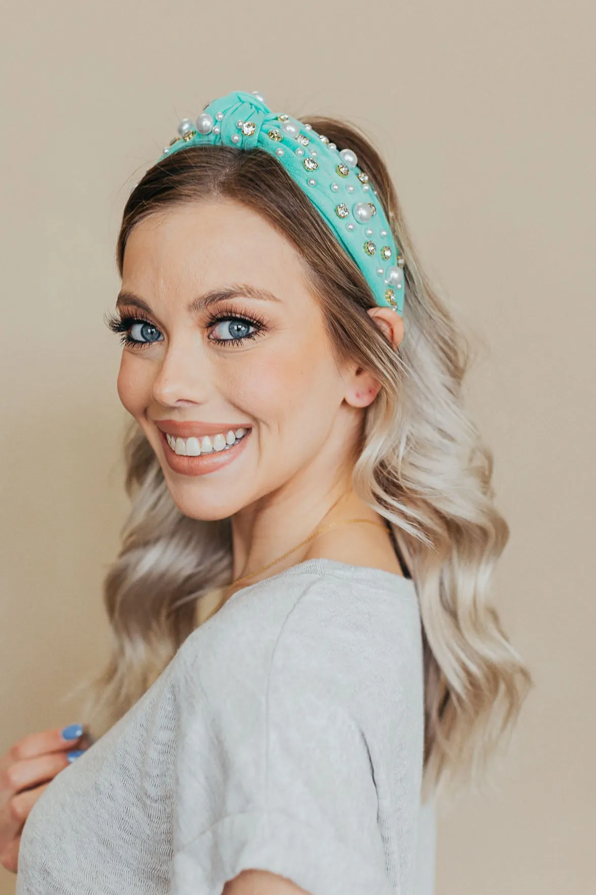 Luxury Topknot Headband - 3 Colors