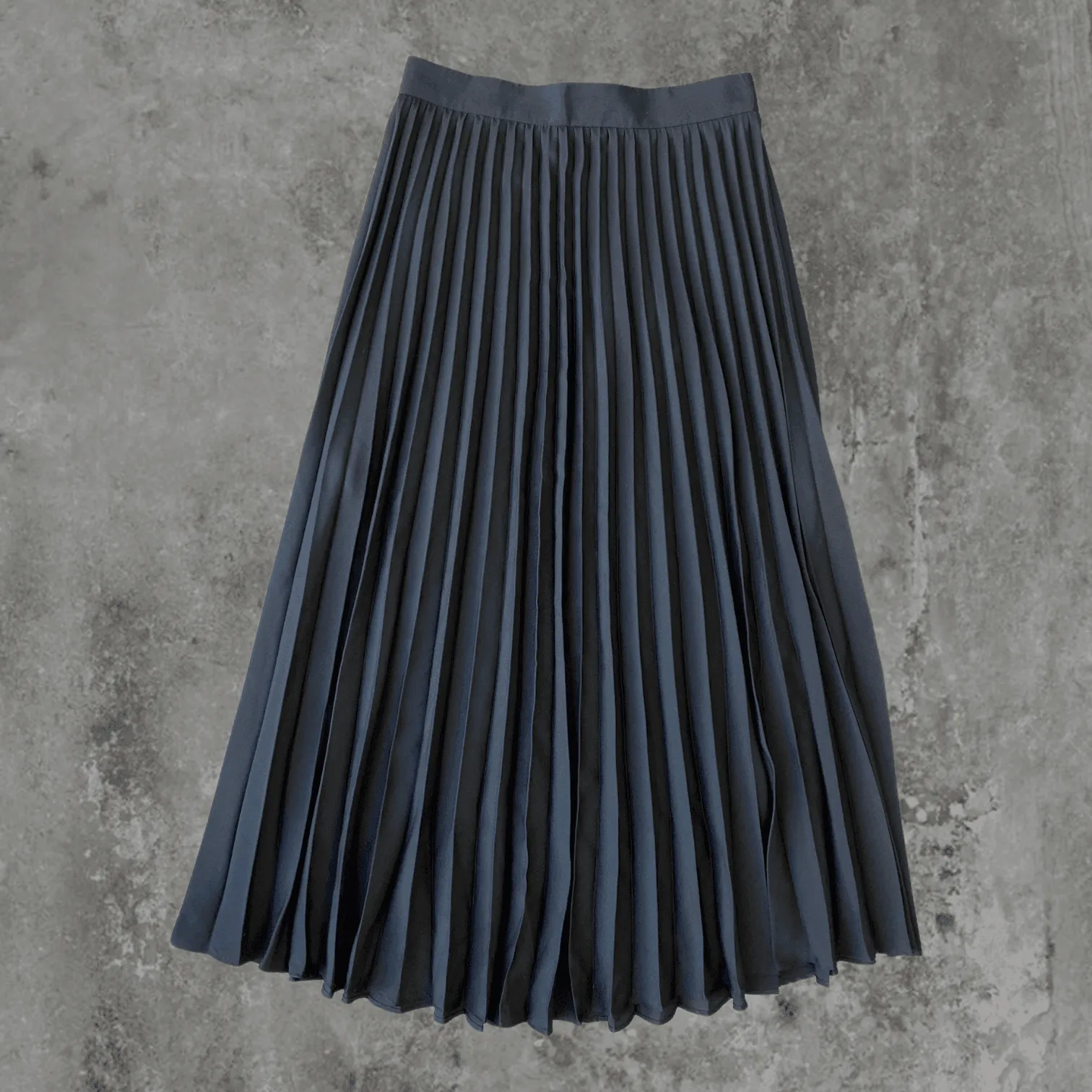 MIU MIU PLEATED MAXI SKIRT - S