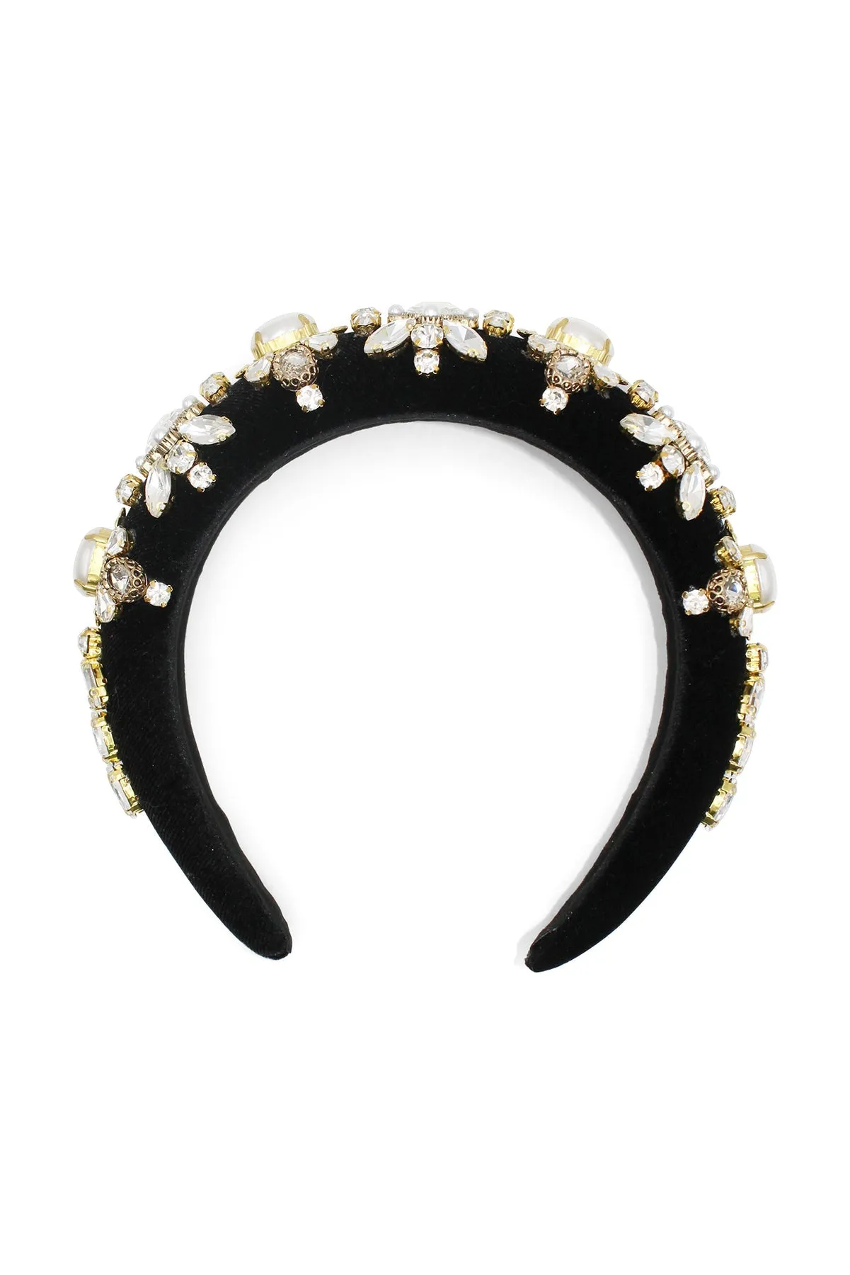 MORGAN & TAYLOR Ophelia Headband (Black)