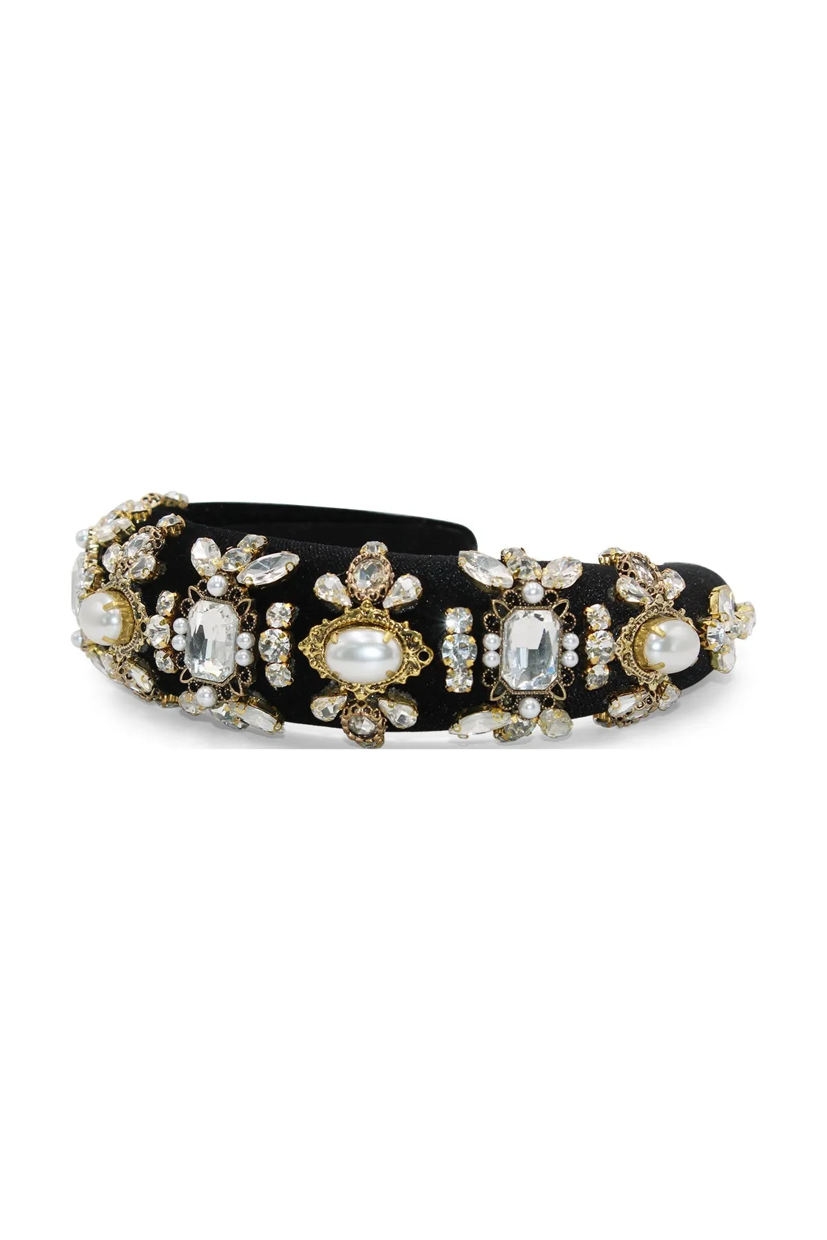 MORGAN & TAYLOR Ophelia Headband (Black)