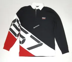 Nwt Polo Ralph Lauren Black/Red Polo Racing 67 Rugby