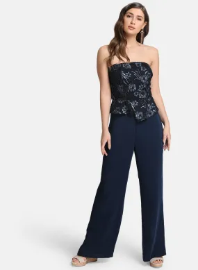 Off-Shoulder Sequinned Jumpsuit