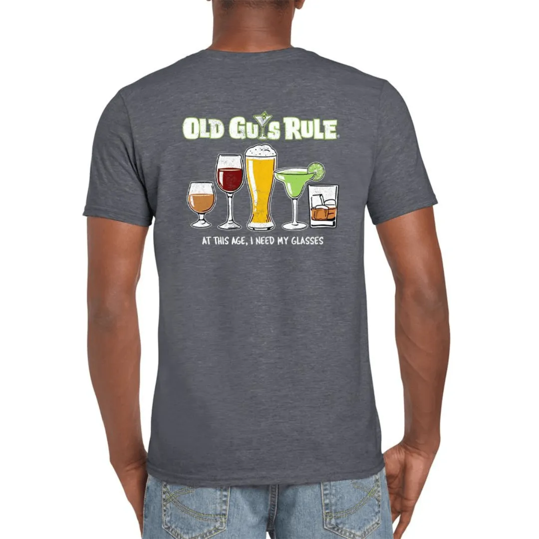 Old Guys Rule I Need Glasses T-Shirt