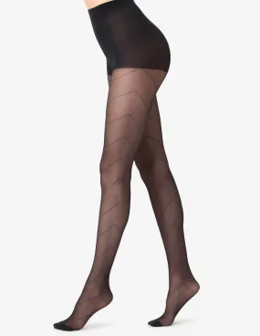 Oroblu Bright chevron tights