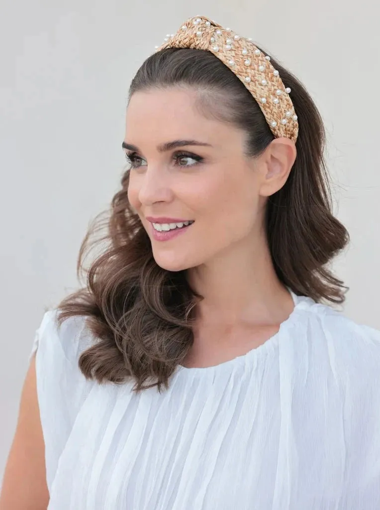 Pearl Knotted Headband