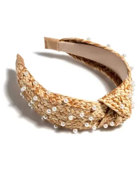 Pearl Knotted Headband