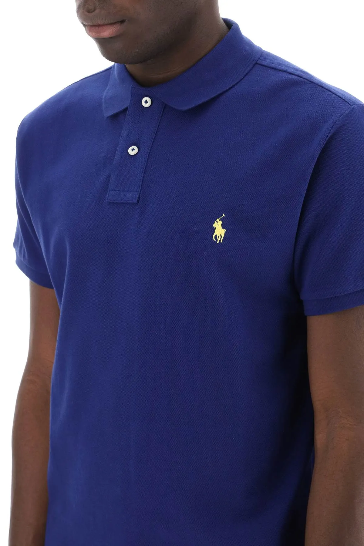 Pique Cotton Polo Shirt