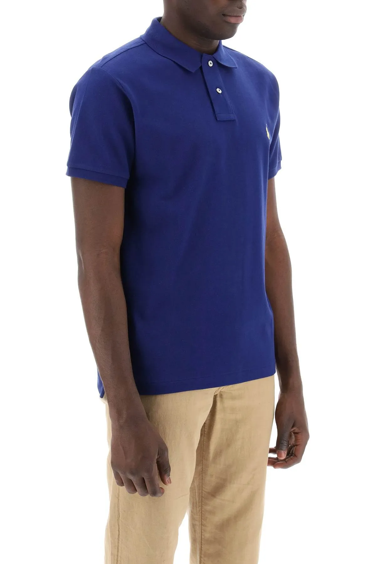 Pique Cotton Polo Shirt