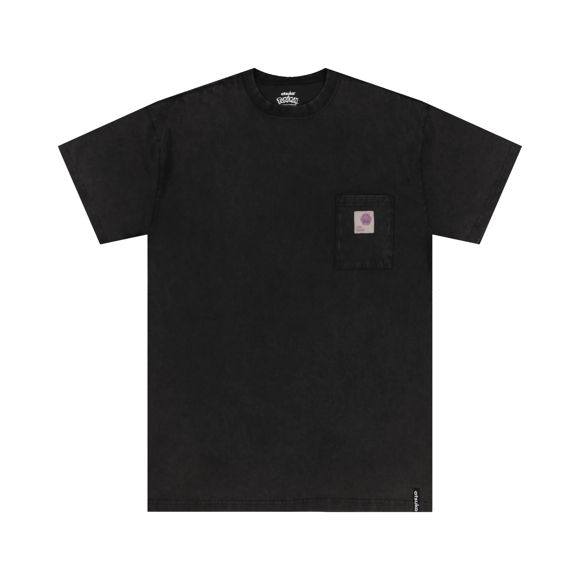 Poison Type Charcoal Tee