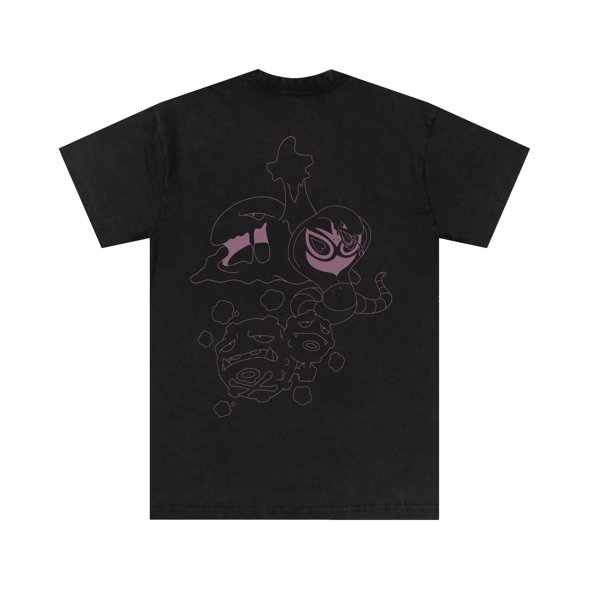 Poison Type Charcoal Tee