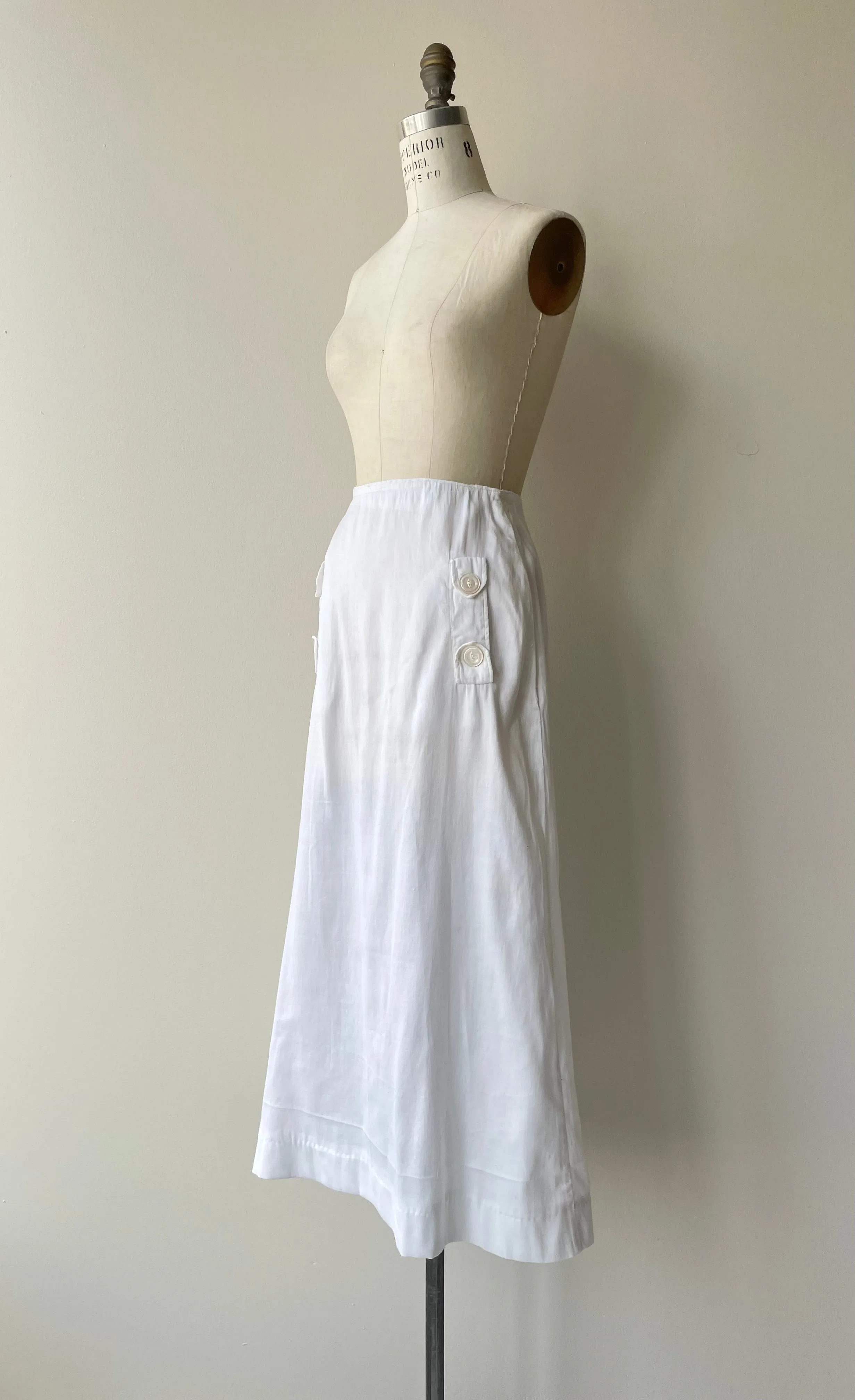 Rare 1920s Cotton Skirt