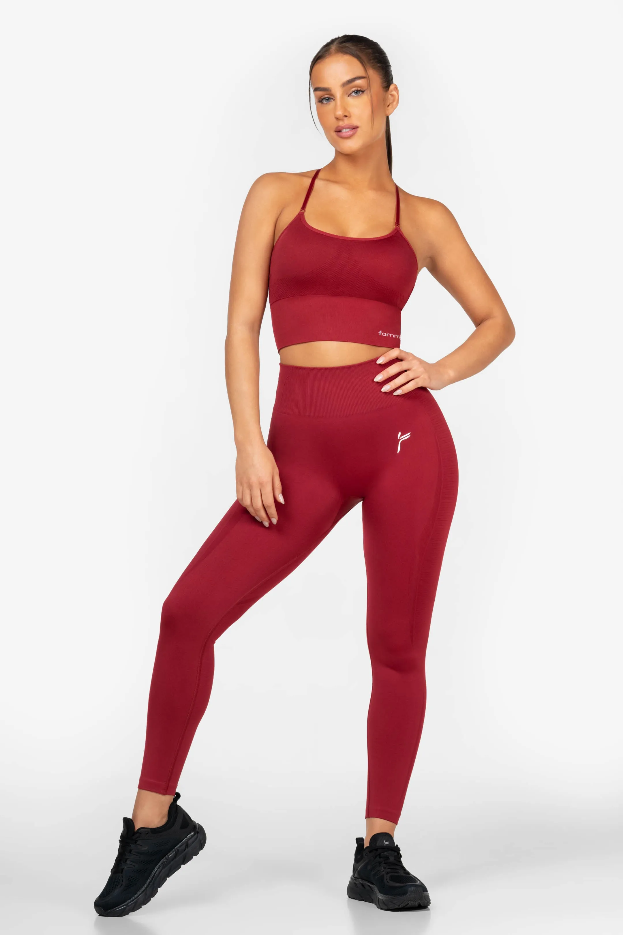 Red Vortex Tights 2