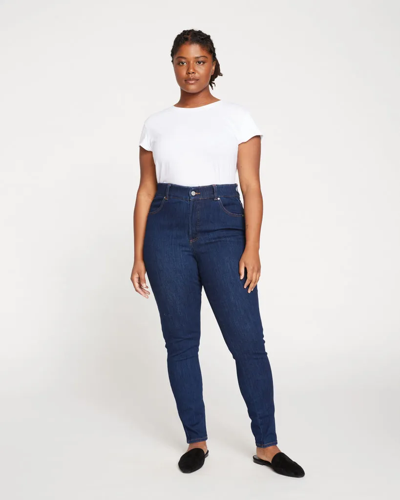 Riviera High Rise Skinny Jeans 31 Inch - Indigo