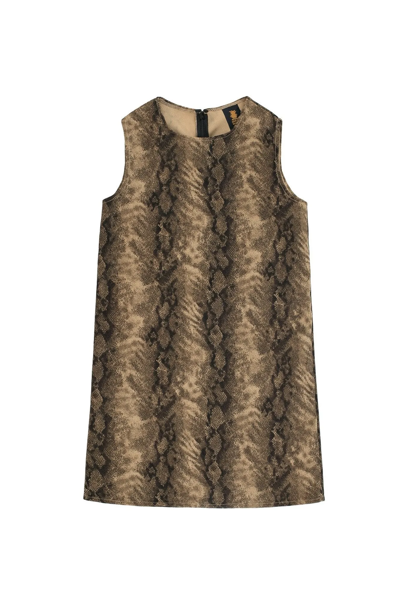 Sage Green Animal Print Sleeveless Mommy and Me Dresses Plus Size