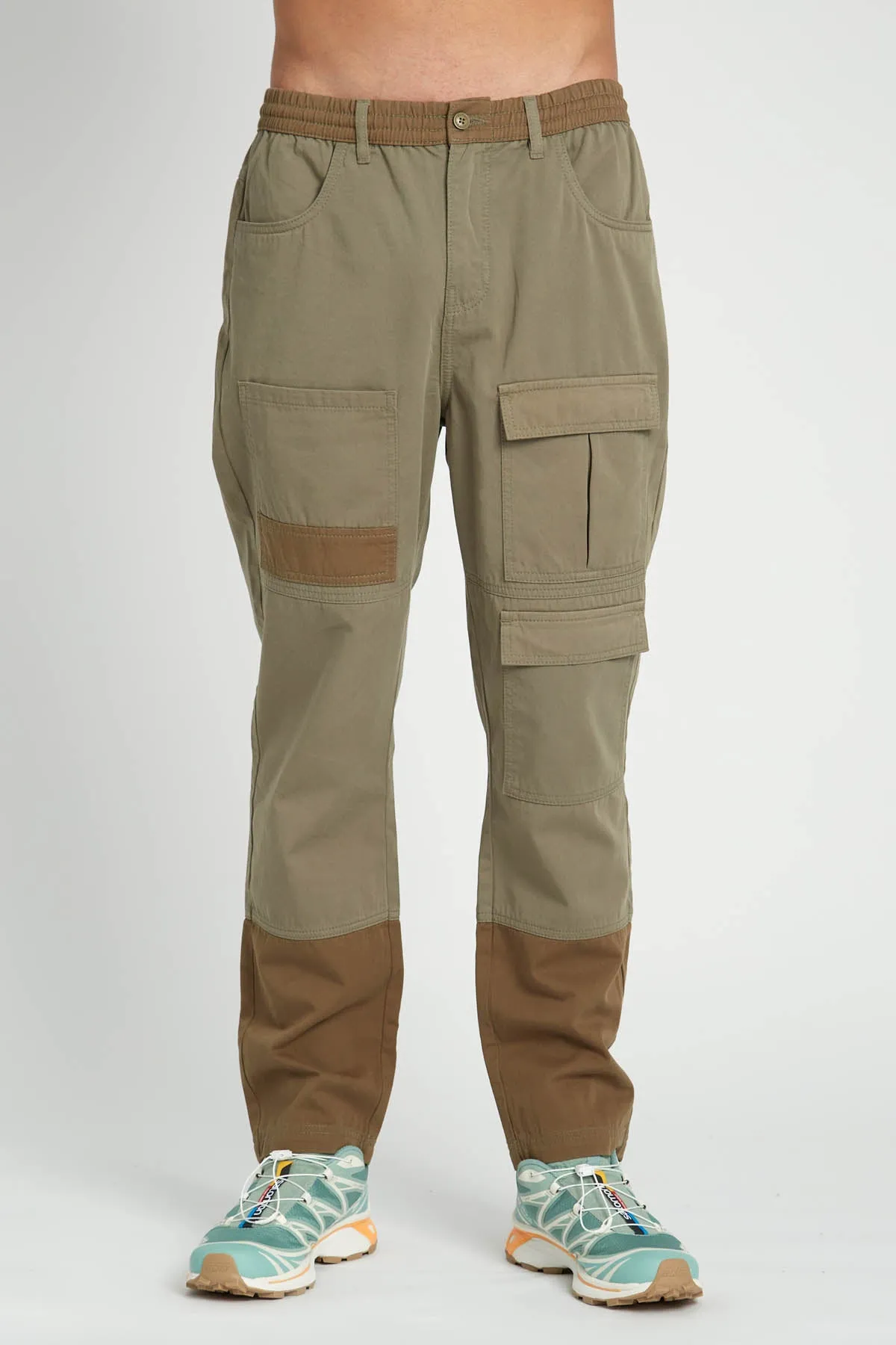 SEBASTIAN  TROUSER WITH TONAL PANELS