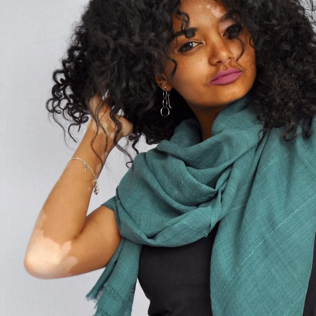 SLATE + SALT Classic Cotton Wrap Scarf