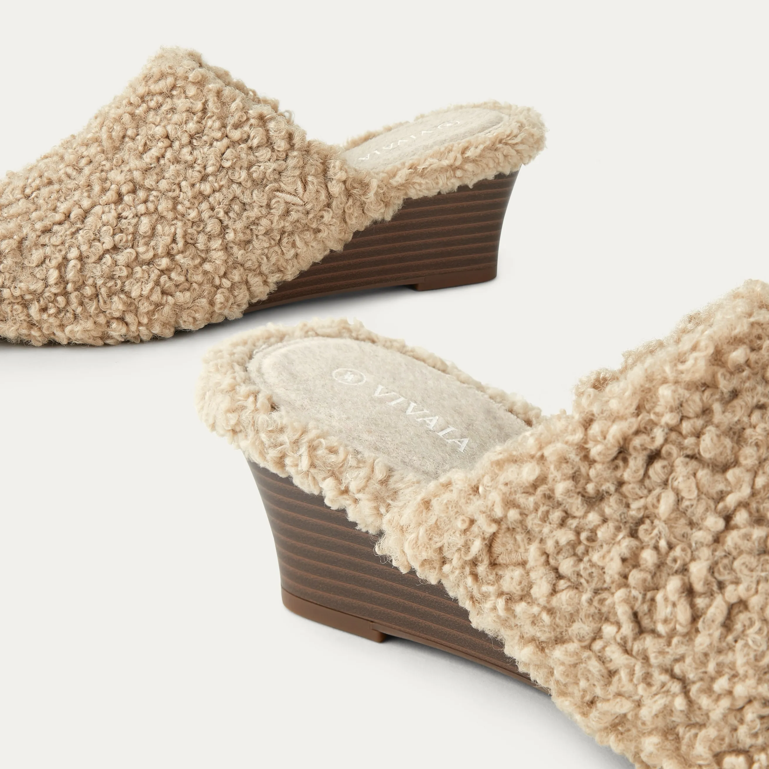   Square-Toe Wedge Mules (Margot Wedge Mules)