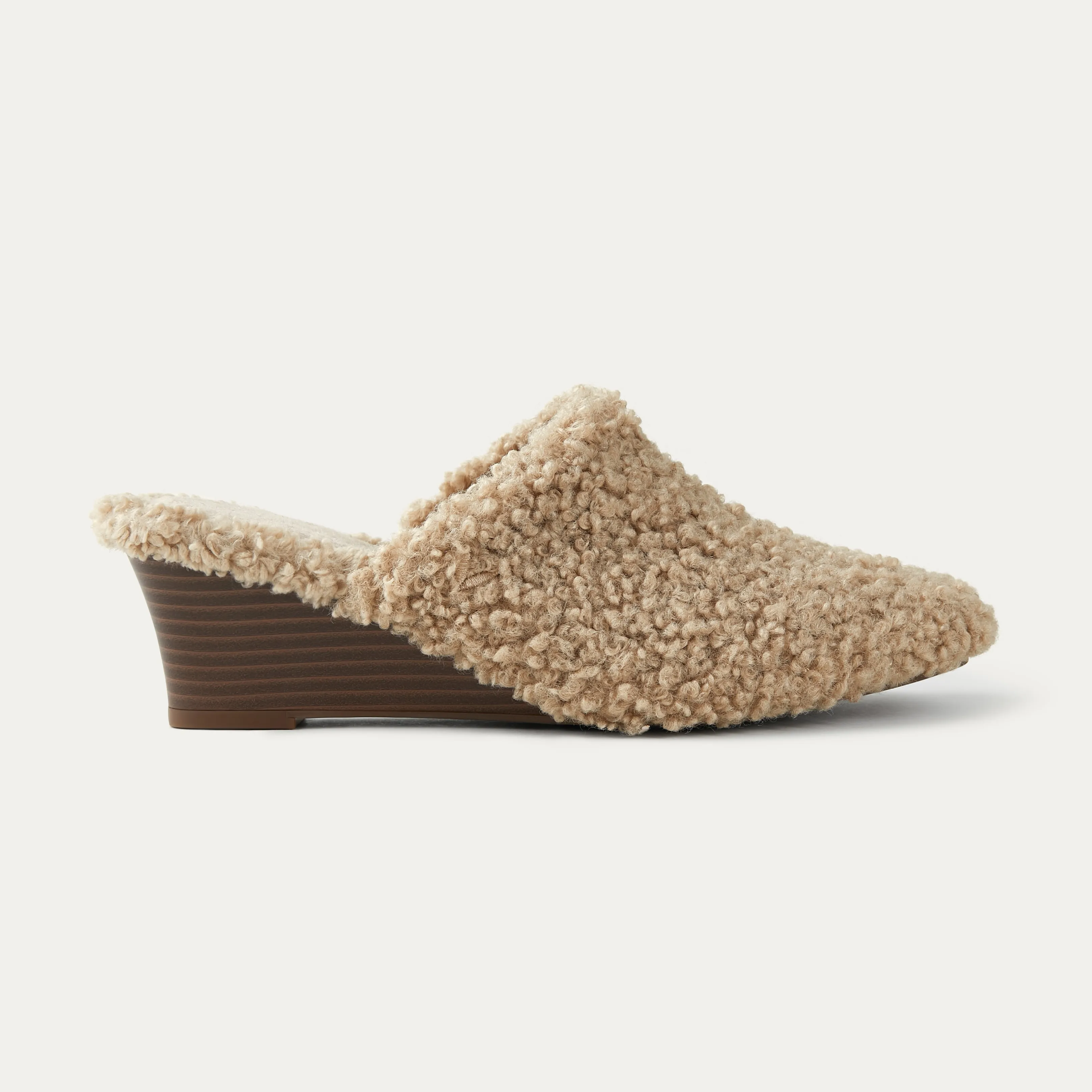   Square-Toe Wedge Mules (Margot Wedge Mules)