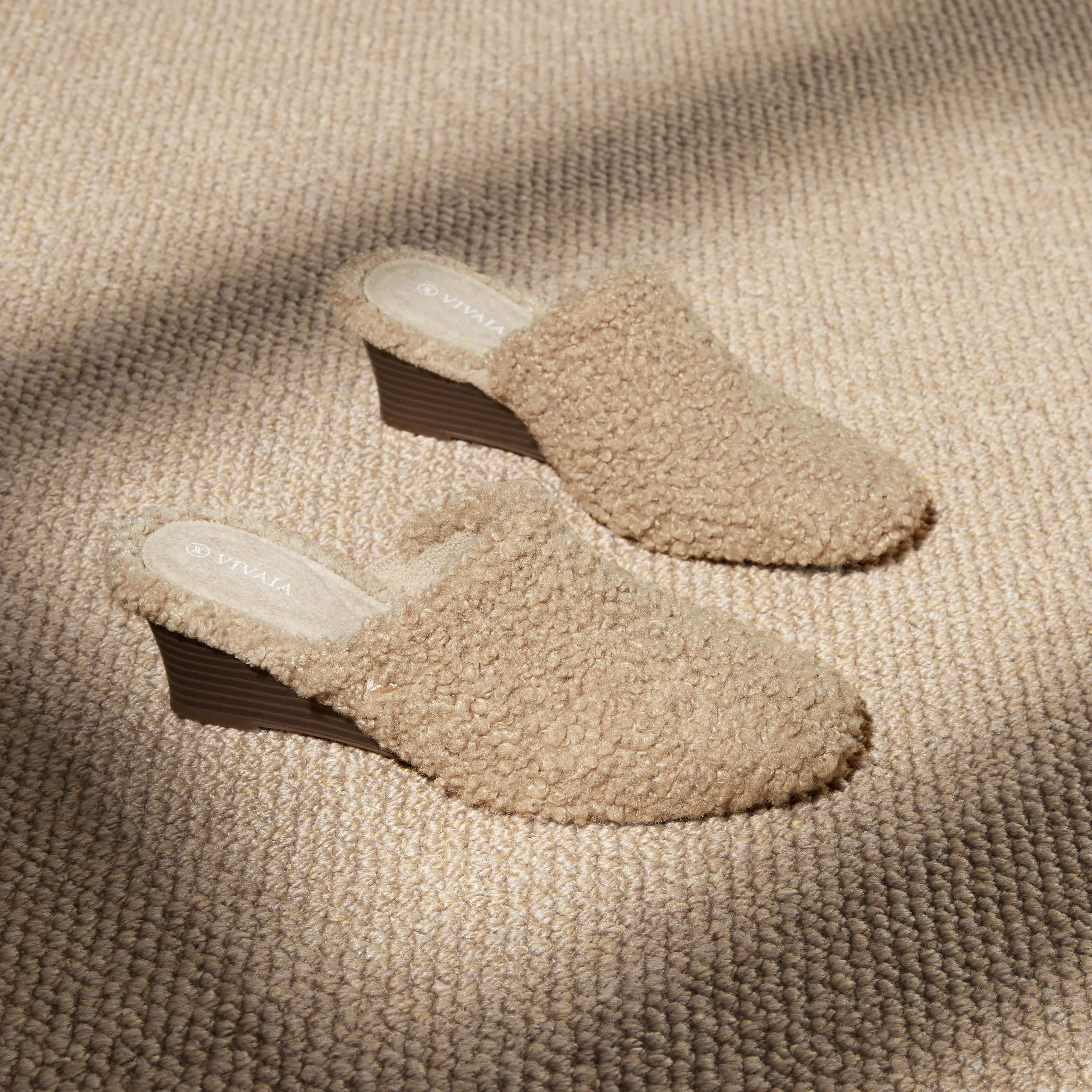   Square-Toe Wedge Mules (Margot Wedge Mules)